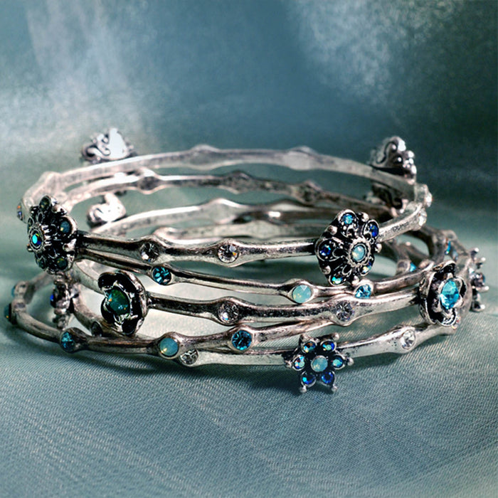 Retro Bangle Bracelet Set of 5 BR720