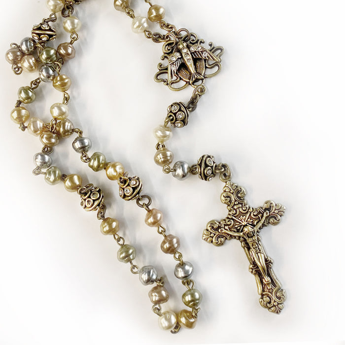 Pearls of Wisdom Holy Spirit Rosary N1154