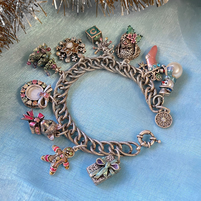 Christmas Carol Charm Bracelet