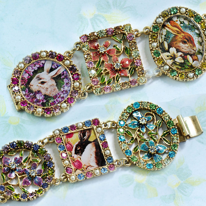 Garden of Bunnies Bracelet BR536