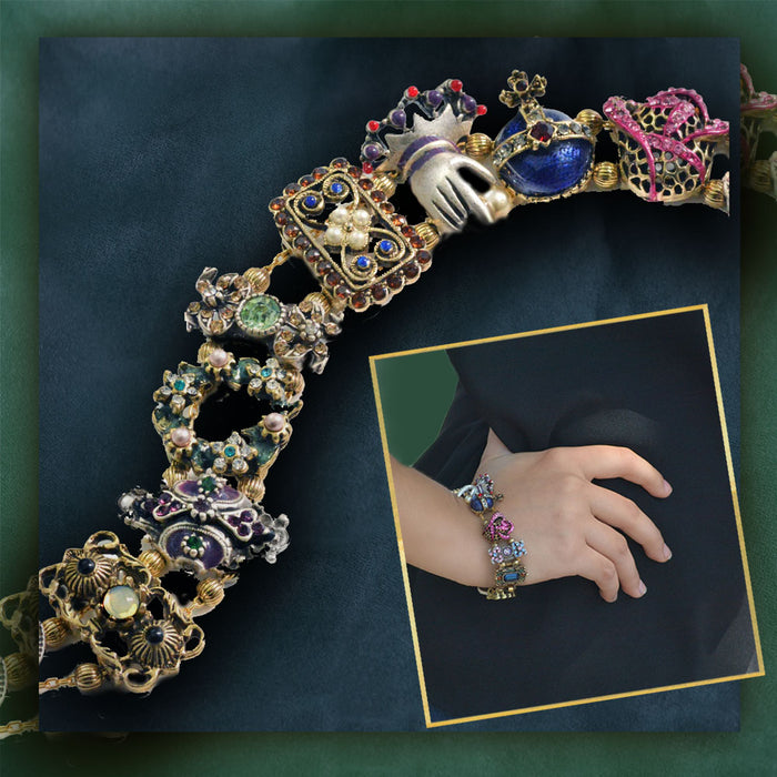 Balmoral Victorian Slide Bracelet by Sweet Romance
