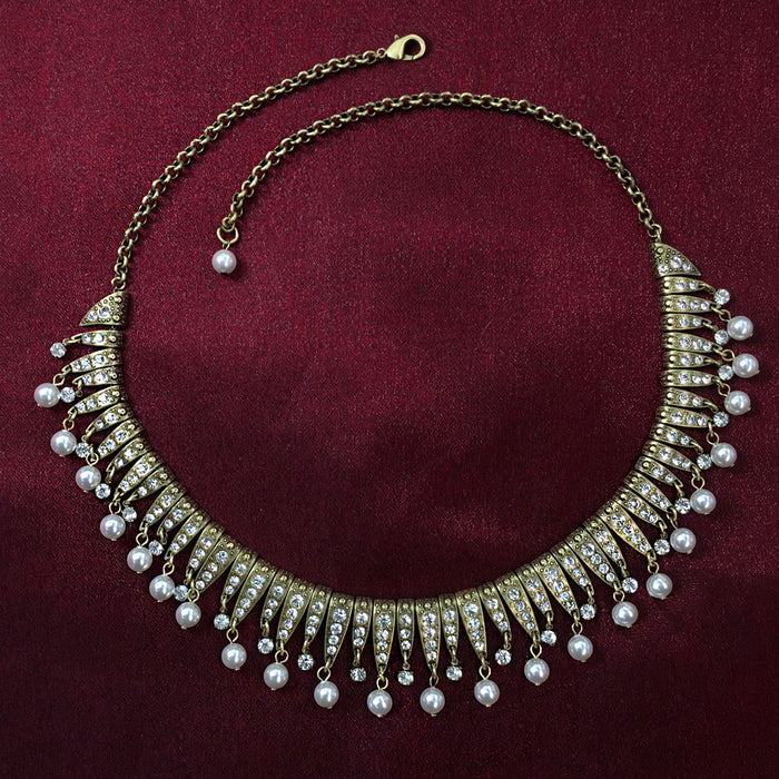 Vintage Art Deco Statement Necklace, Earrings or Set