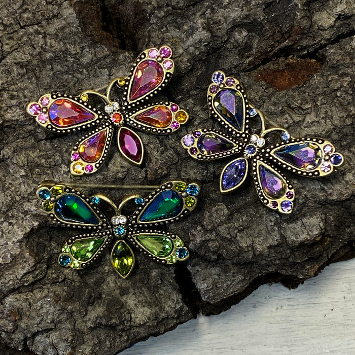 Rainbow Firefly Pins  P237