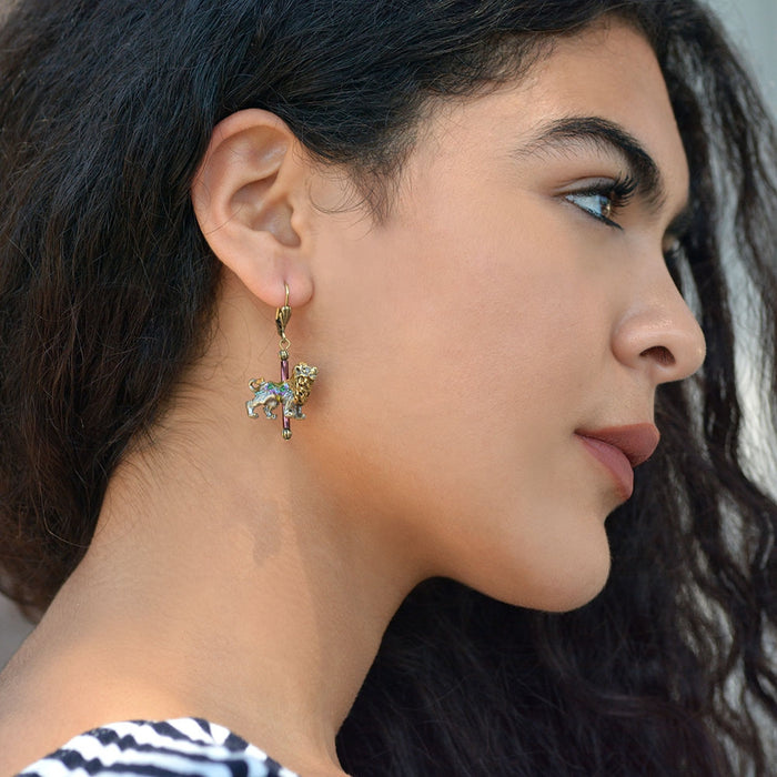Carousel Animal Earrings