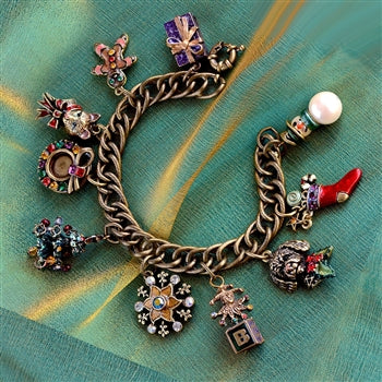 Christmas Carol Charm Bracelet