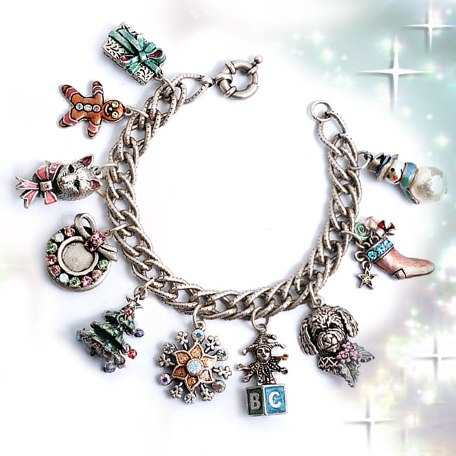 Christmas Carol Charm Bracelet