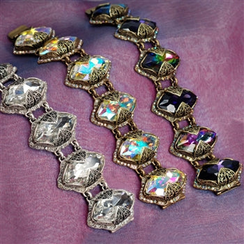 Marquis Jewel Navette Crystal Bracelet