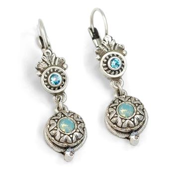 Victorian Rosette Earrings E1172 - sweetromanceonlinejewelry