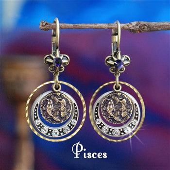 Zodiac Earrings - sweetromanceonlinejewelry