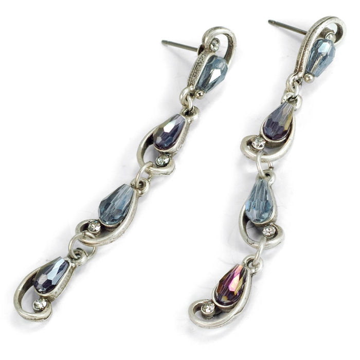 Triple Teardrop Earring