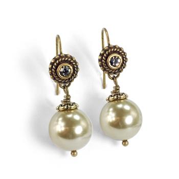 Laguna Beach Pearl Earrings E1364 - sweetromanceonlinejewelry