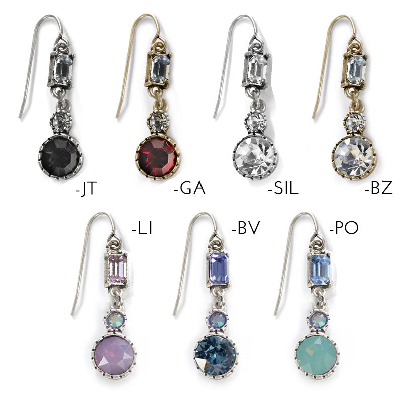 Juliette Jewel Vintage Earrings by Sweet Romance – Sweet Romance Jewelry