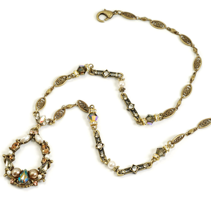 Jeweled Loop Necklace