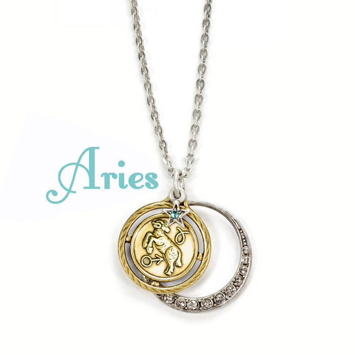 Zodiac Pendant Necklace N1244