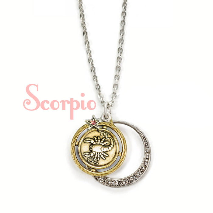 Zodiac Pendant Necklace N1244