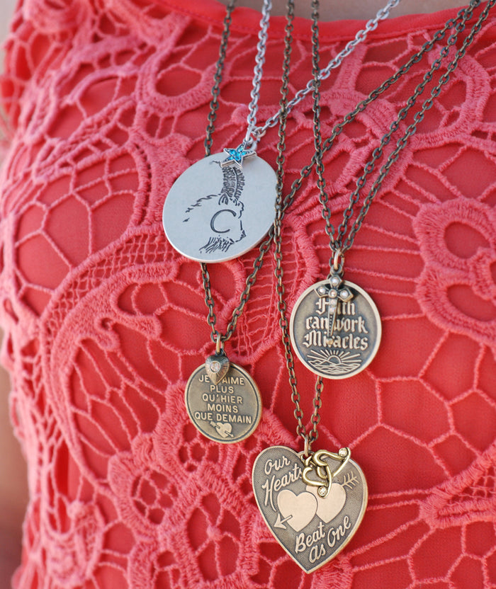 Faith Can Work Miracles Pendant Necklace N1252