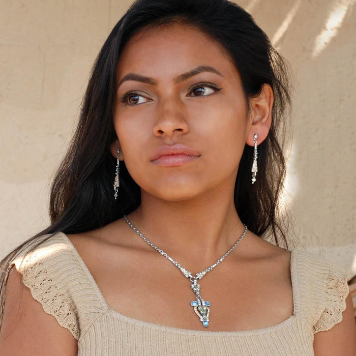 Art Deco New York City Vintage Necklace N1341 - Sweet Romance Wholesale