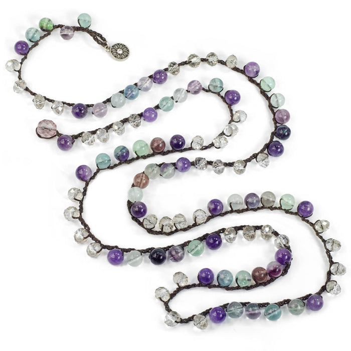 Miami Beach Earth Festival Beads Necklace N1368-FL