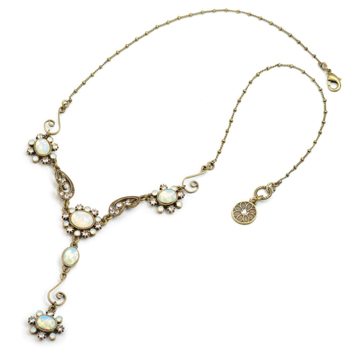 Opal Victorian Jewel Y Necklace SR_N1402