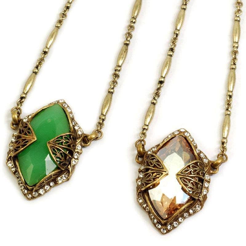 Marquis Jewel Crystal Necklace N514 | Sweet Romance – Sweet