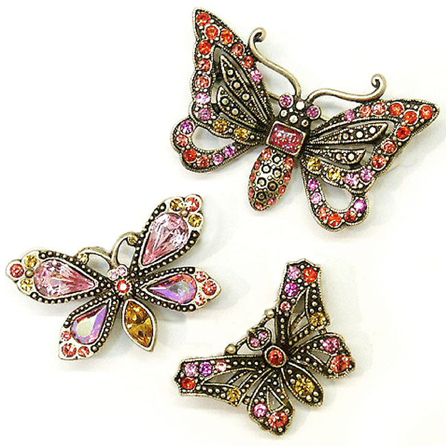 Mother's Day Butterfly Pins P333 - sweetromanceonlinejewelry