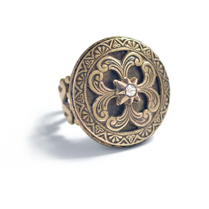 Celtic Sun and Star Ring