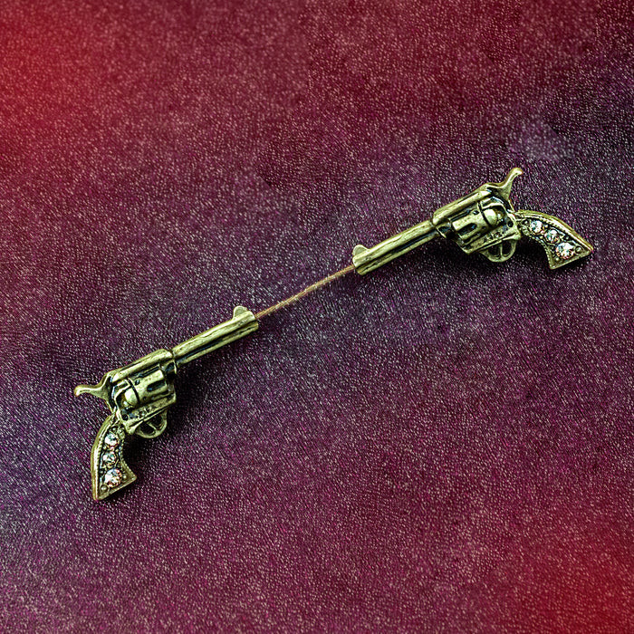 Pistol Gun Pin P678 - sweetromanceonlinejewelry