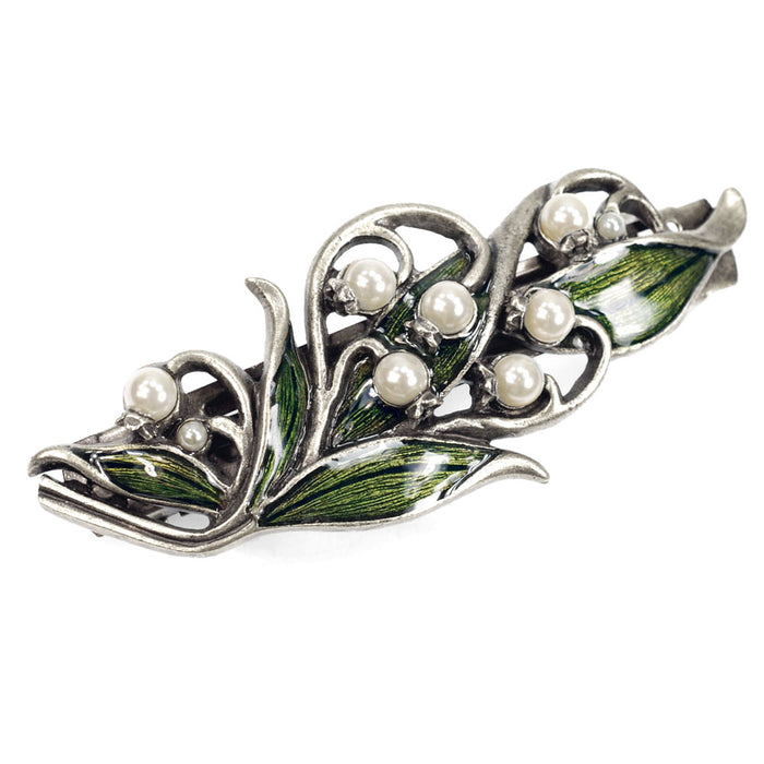 Lily of the Valley Hair Barrette B533