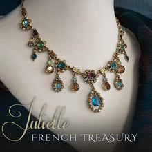 Load image into Gallery viewer, French Regency Royal Tourmaline Necklace N531