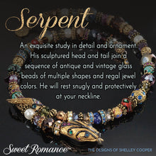 Load image into Gallery viewer, Serpent Snake Statement Necklace  N701