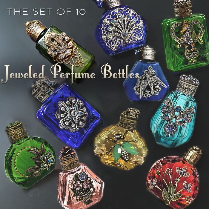 Limited Edition Vintage Mini Perfume Bottles