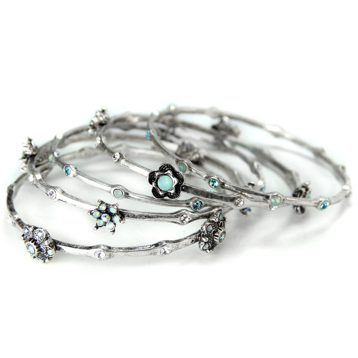Retro Bangle Bracelet Set of 5 BR720