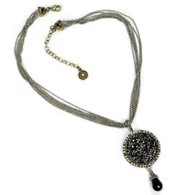 Load image into Gallery viewer, Druzy Pendant Necklace N1331