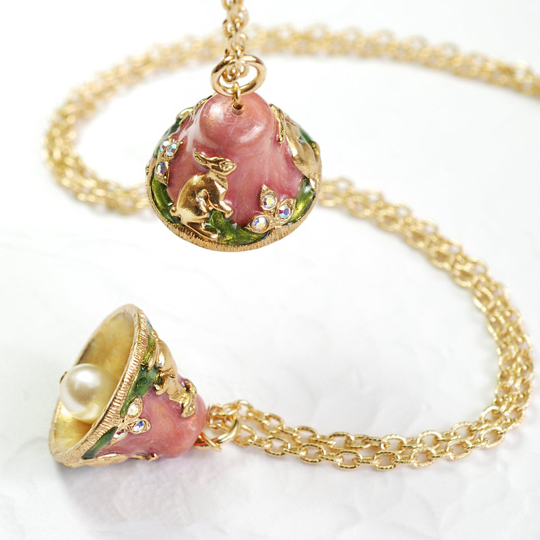 Bunny Belles Bell Necklace BEL106 - sweetromanceonlinejewelry