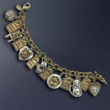 Load image into Gallery viewer, Things I Learned From My Cat Charm Bracelet BR222