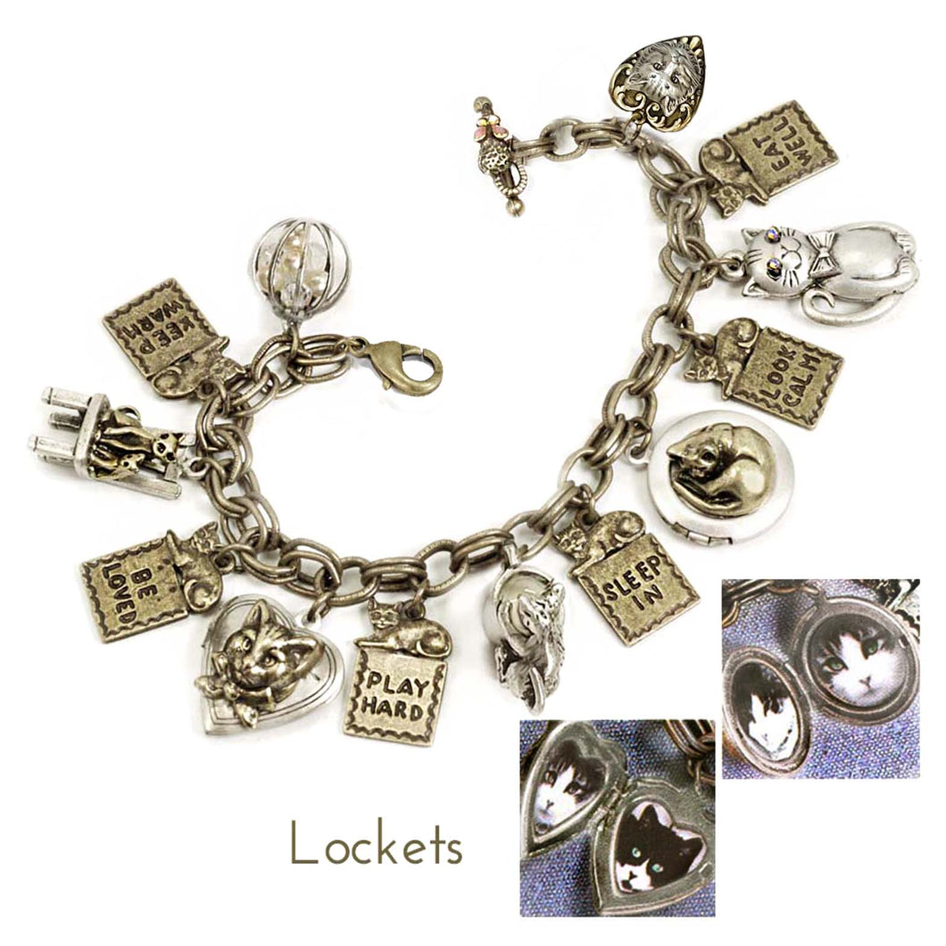 Kit-Cat Charm Bracelet