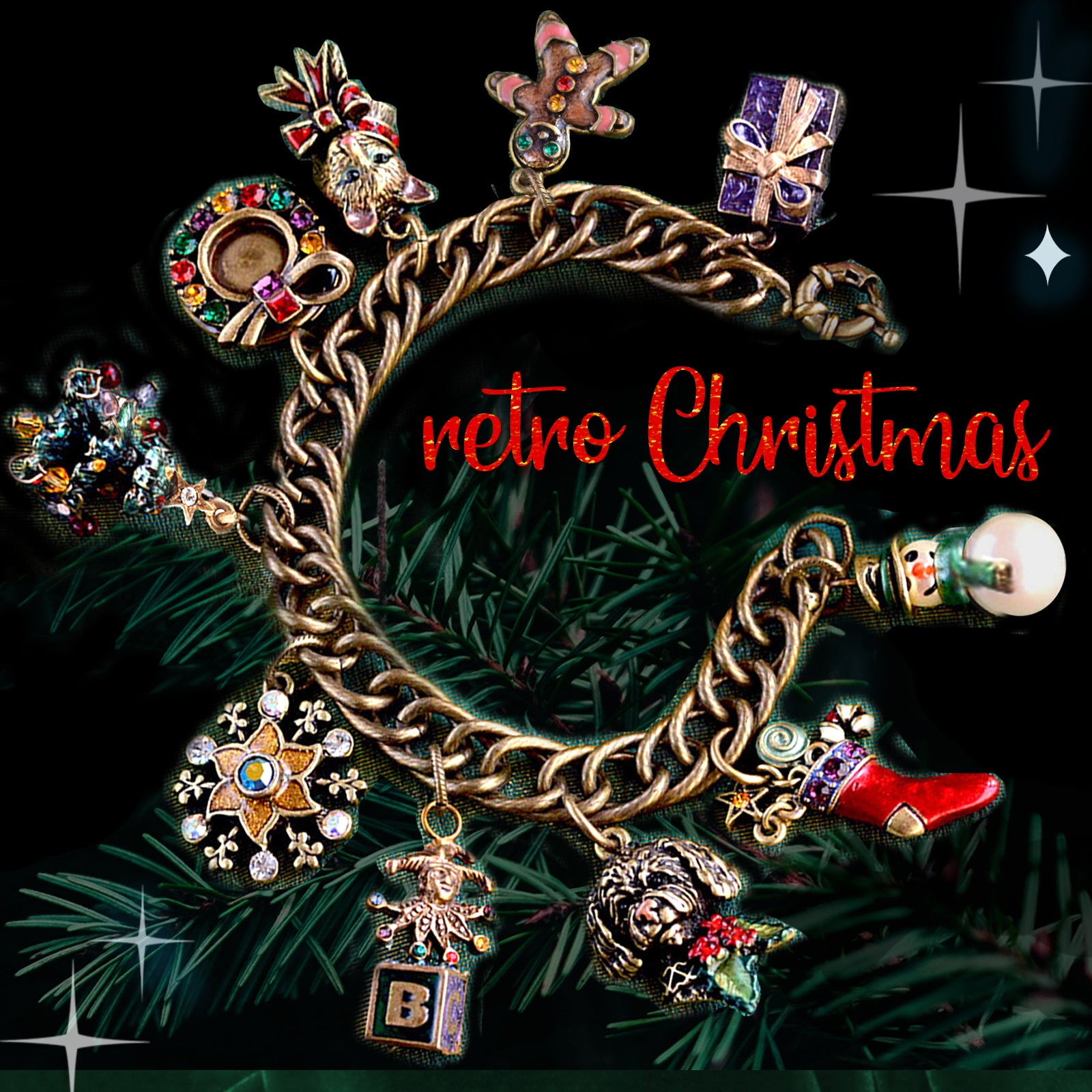 Christmas Carol Charm Bracelet - Charm Bracelets