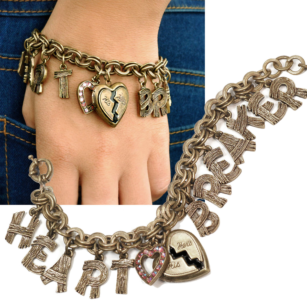 Heartbreaker Charm Bracelet