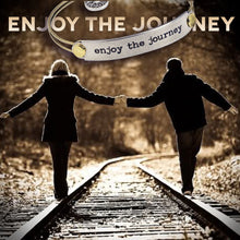 Load image into Gallery viewer, Enjoy the Journey Inspirational Message Bracelet BR414