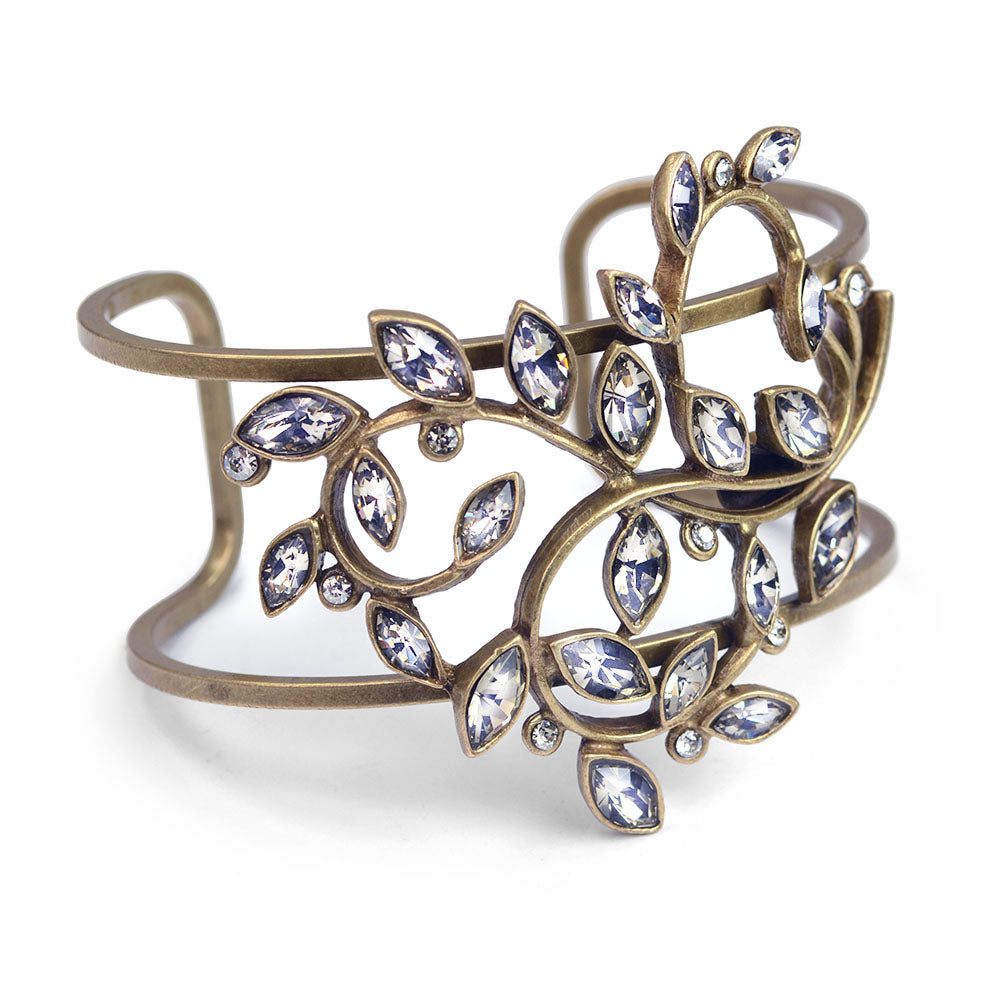 Art Nouveau Winding Leaves Bracelet