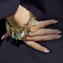 Load image into Gallery viewer, Good Life Cat Charm Bracelet BR549