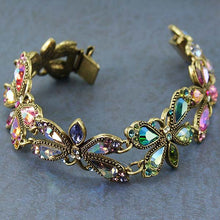 Load image into Gallery viewer, Vintage Rainbow Firefly Bracelet BR558