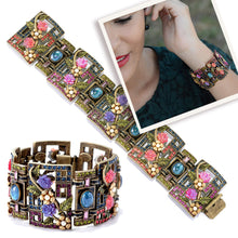 Load image into Gallery viewer, Art Deco Chinese Rose Screen Vintage Bracelet BR999