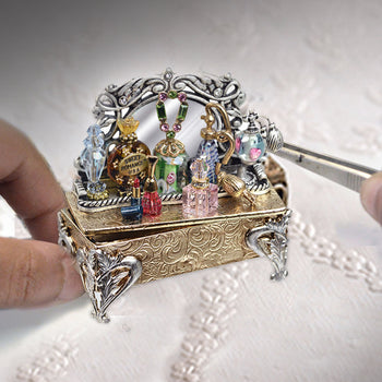 Miniature Perfume Tray Storybox