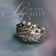 Load image into Gallery viewer, Limited Edition Lily of the Valley Egg Box BX45 - sweetromanceonlinejewelry