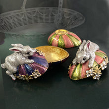 Load image into Gallery viewer, Baby Bunny Enamel Egg Box BX50