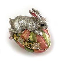 Load image into Gallery viewer, Baby Bunny Enamel Egg Box BX50