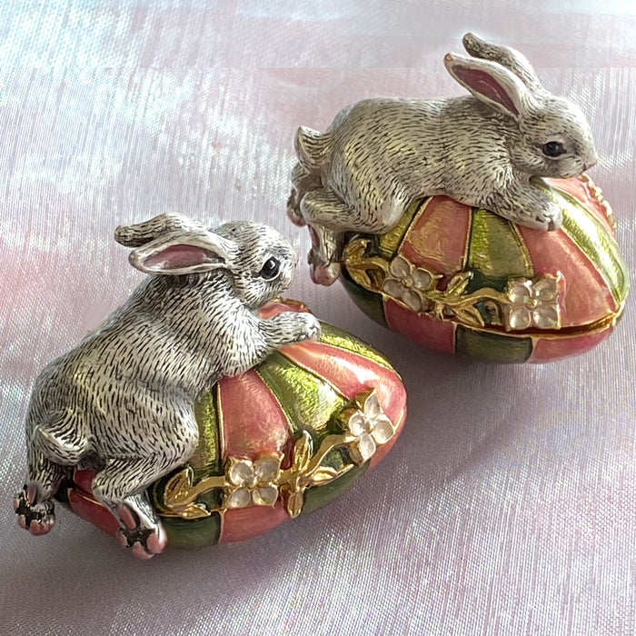 36 PCS Easter Enamel Brooch Set - Bunny Chicken Carrot Egg