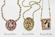 Load image into Gallery viewer, Garden of Bunnies Necklace N1644 - sweetromanceonlinejewelry