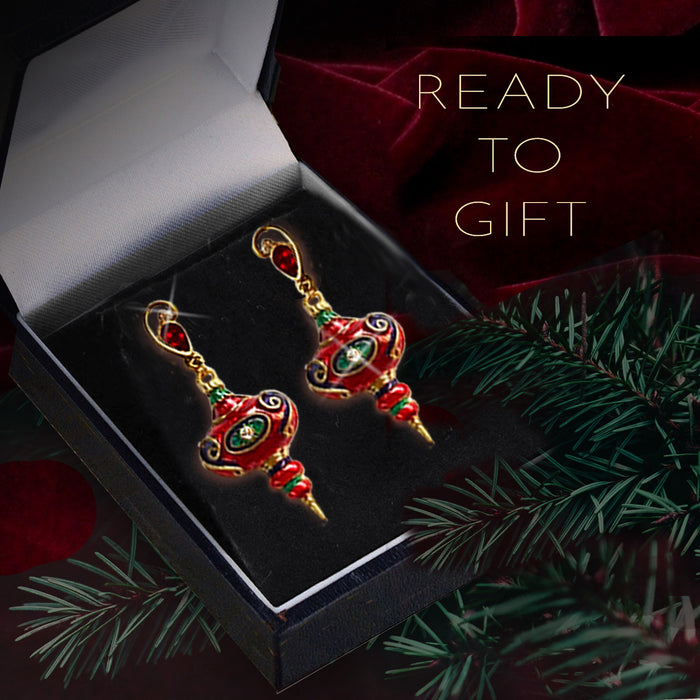 Christmas Ornament Earrings